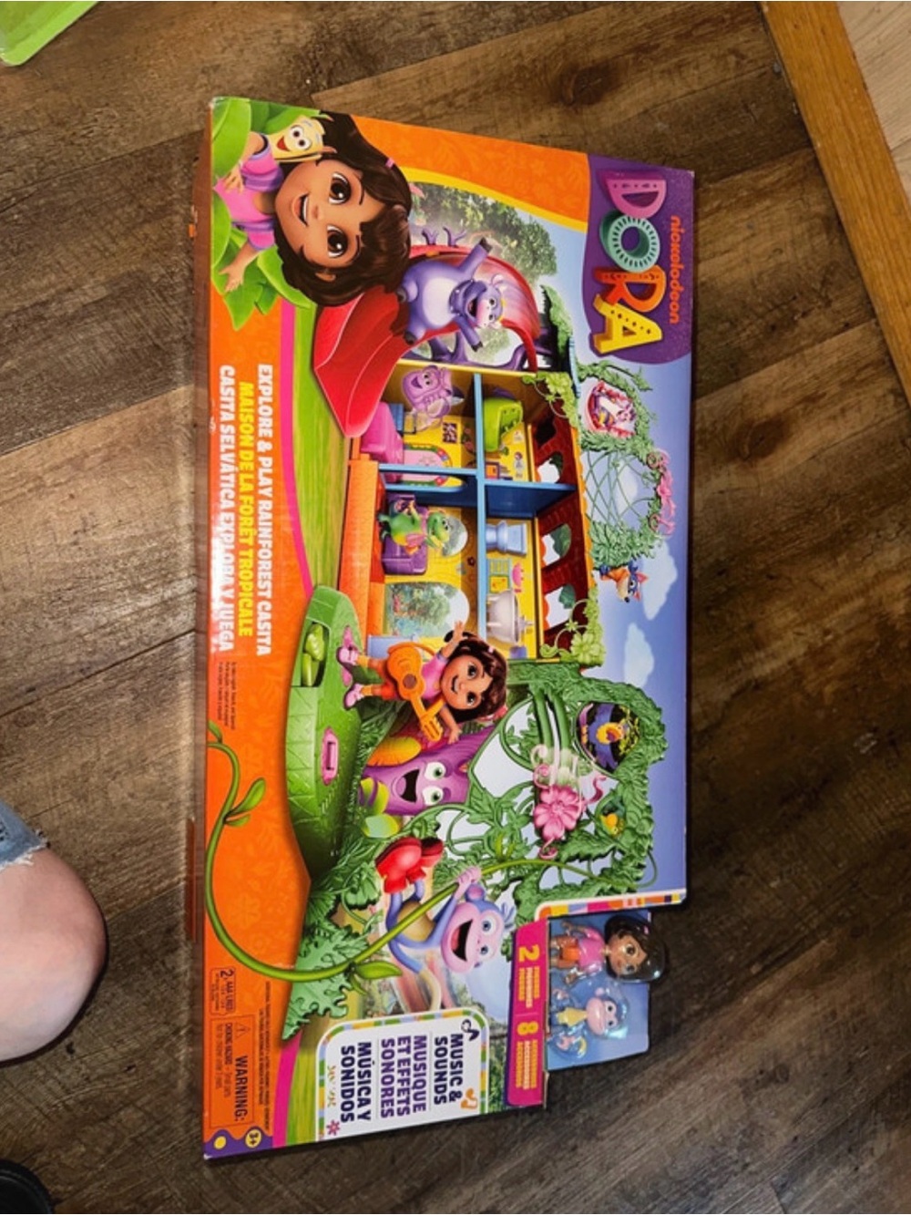 Nickelodeon Dora Adventure Playset - Pink, Purple & Green